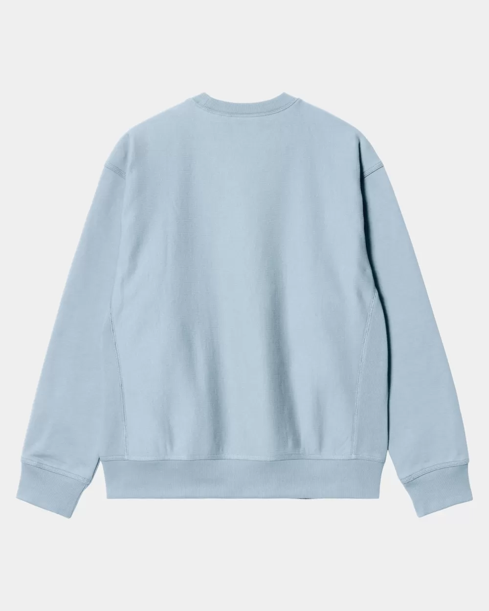 Mænd Carhartt WIP American Script Sweatshirt | Frostet Bla