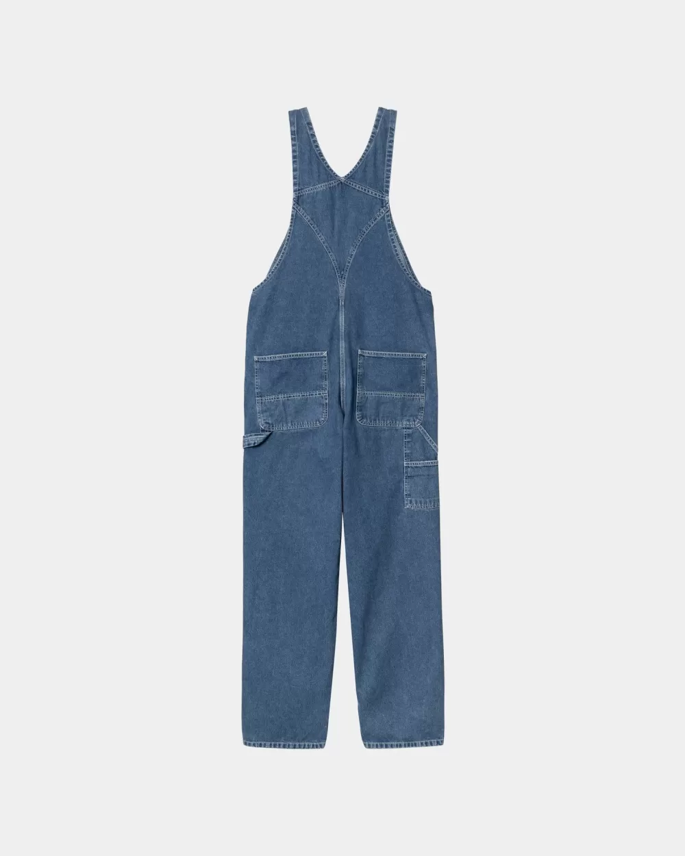 Mænd Carhartt WIP Bib Overall - Denim | Bla (Stenvasket)