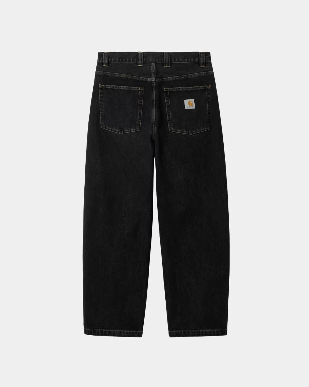 Mænd Carhartt WIP Brandon Bukser | Sort (Stenvasket)