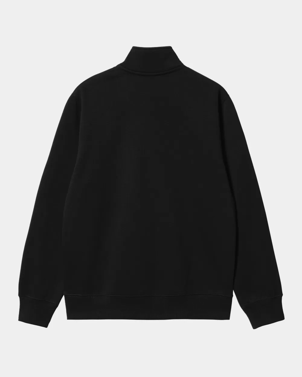 Mænd Carhartt WIP Chase Neck Zip Sweatshirt | Sort