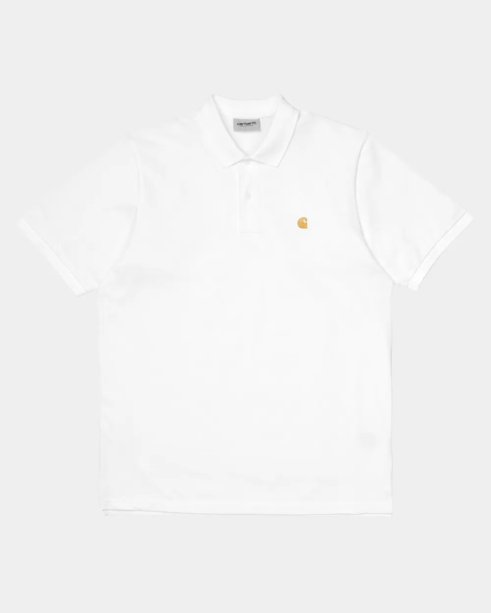 Mænd Carhartt WIP Chase Pique Polo | Hvid