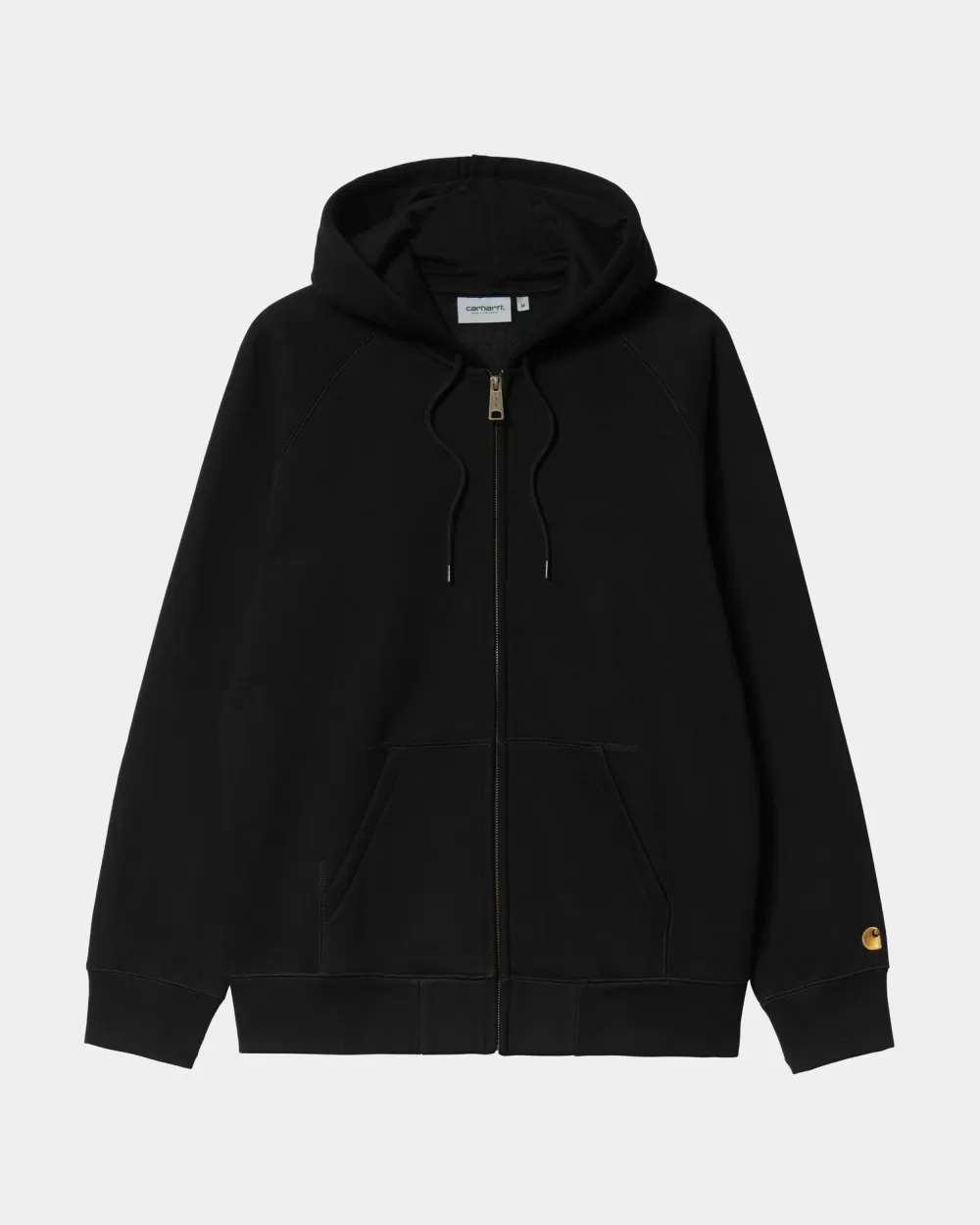 Mænd Carhartt WIP Chase-Jakke Med Haette | Sort