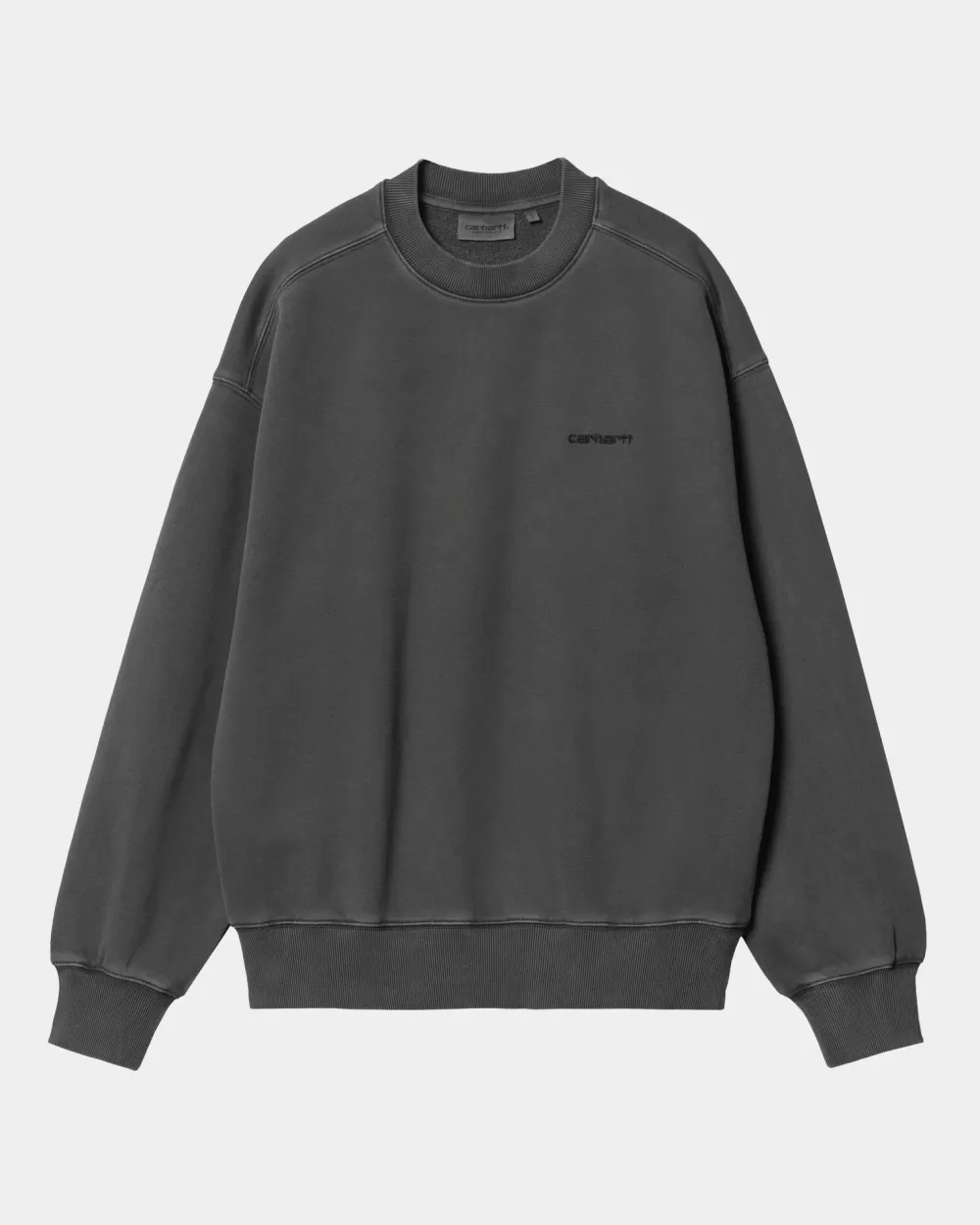 Kvinder Carhartt WIP Dame Duster Script Sweatshirt | Sort