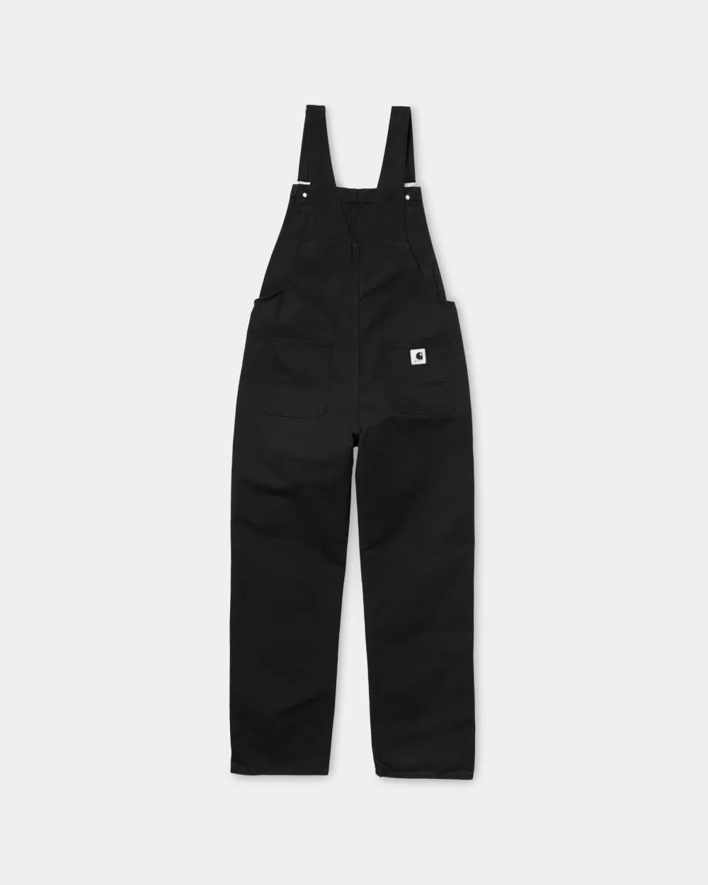 Kvinder Carhartt WIP Damesmaek Overall Lige - Boremaskine | Sort