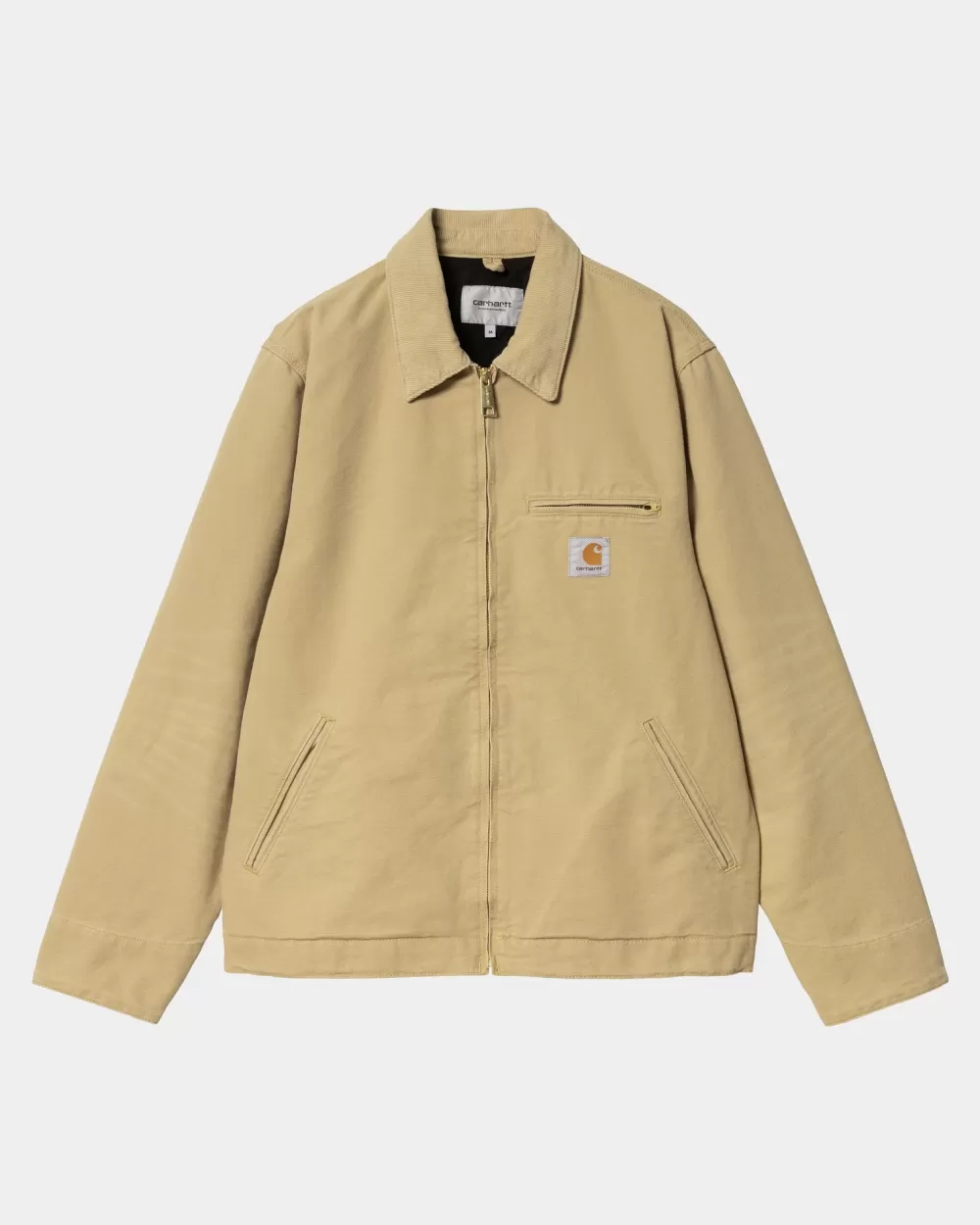 Mænd Carhartt WIP Detroit Jakke (Forar) | Bourbon (Aeldret Laerred)