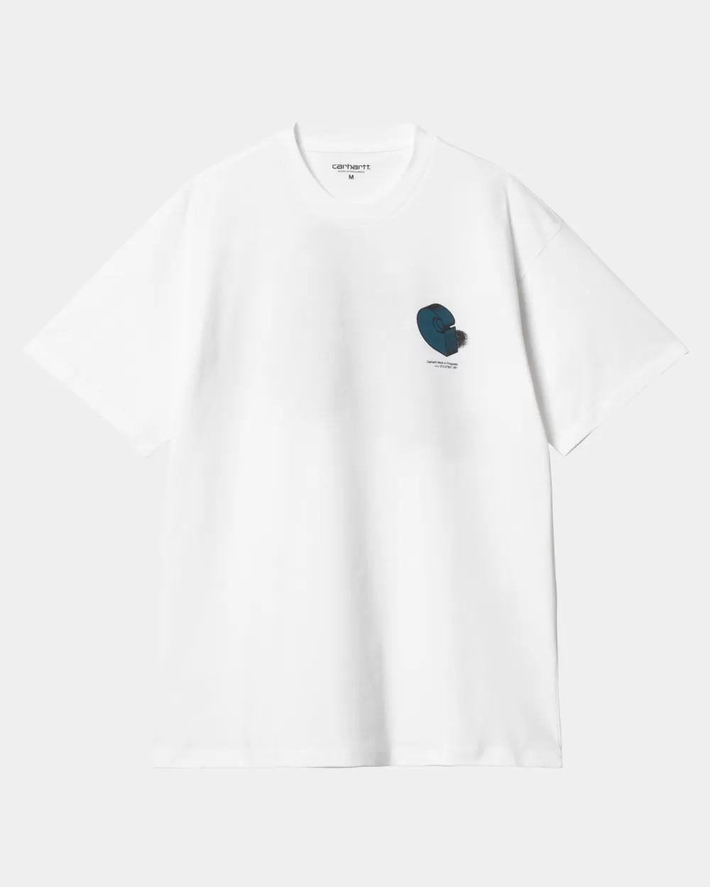 Mænd Carhartt WIP Diagram C T-Shirt | Hvid