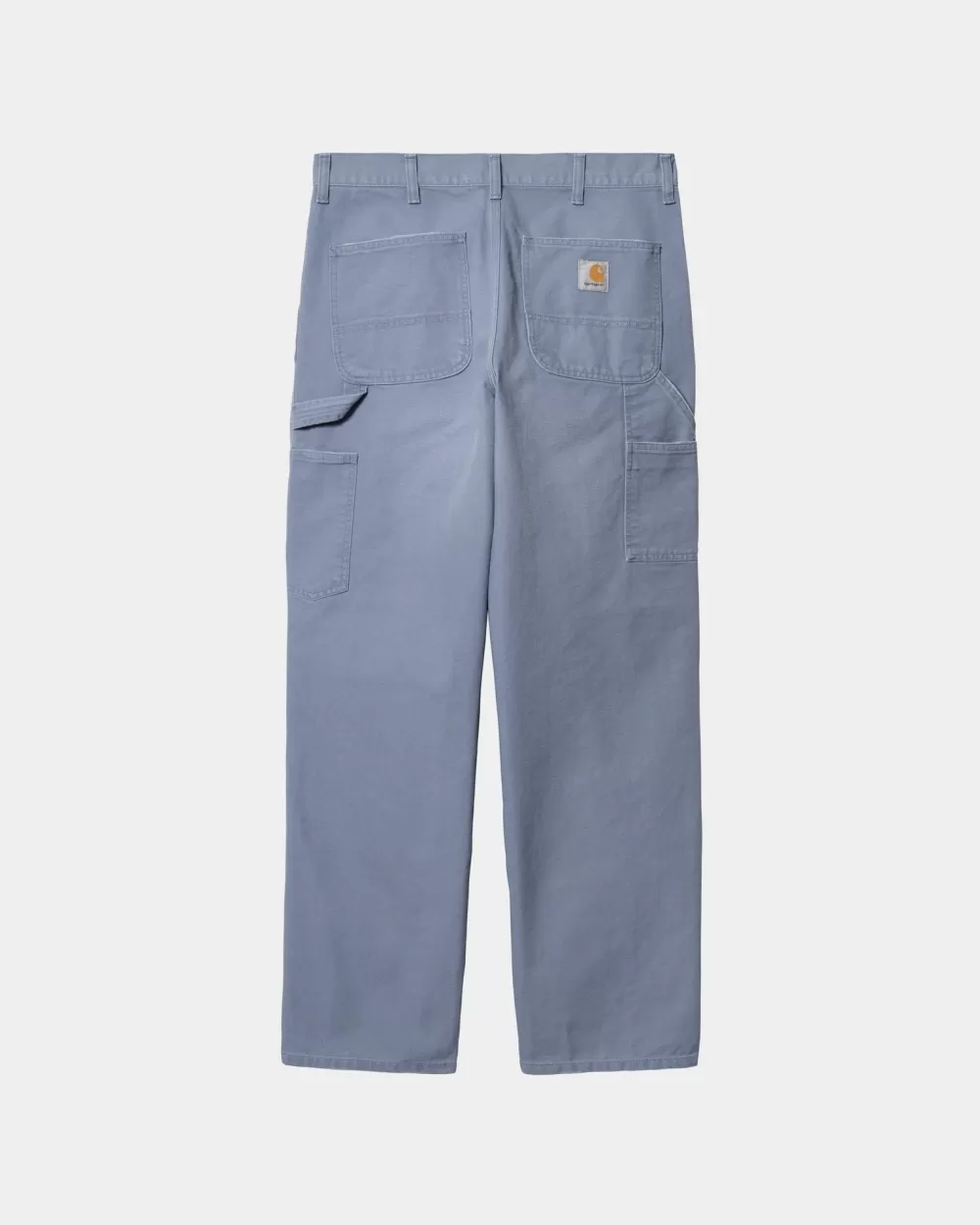 Mænd Carhartt WIP Enkelt Knae Bukser | Bay Blue (Aeldret Laerred)