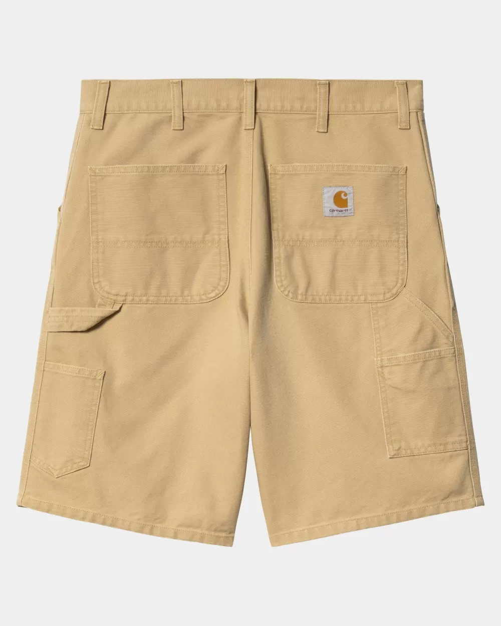 Mænd Carhartt WIP Enkelt Knae Kort | Bourbon (Aeldret Laerred)