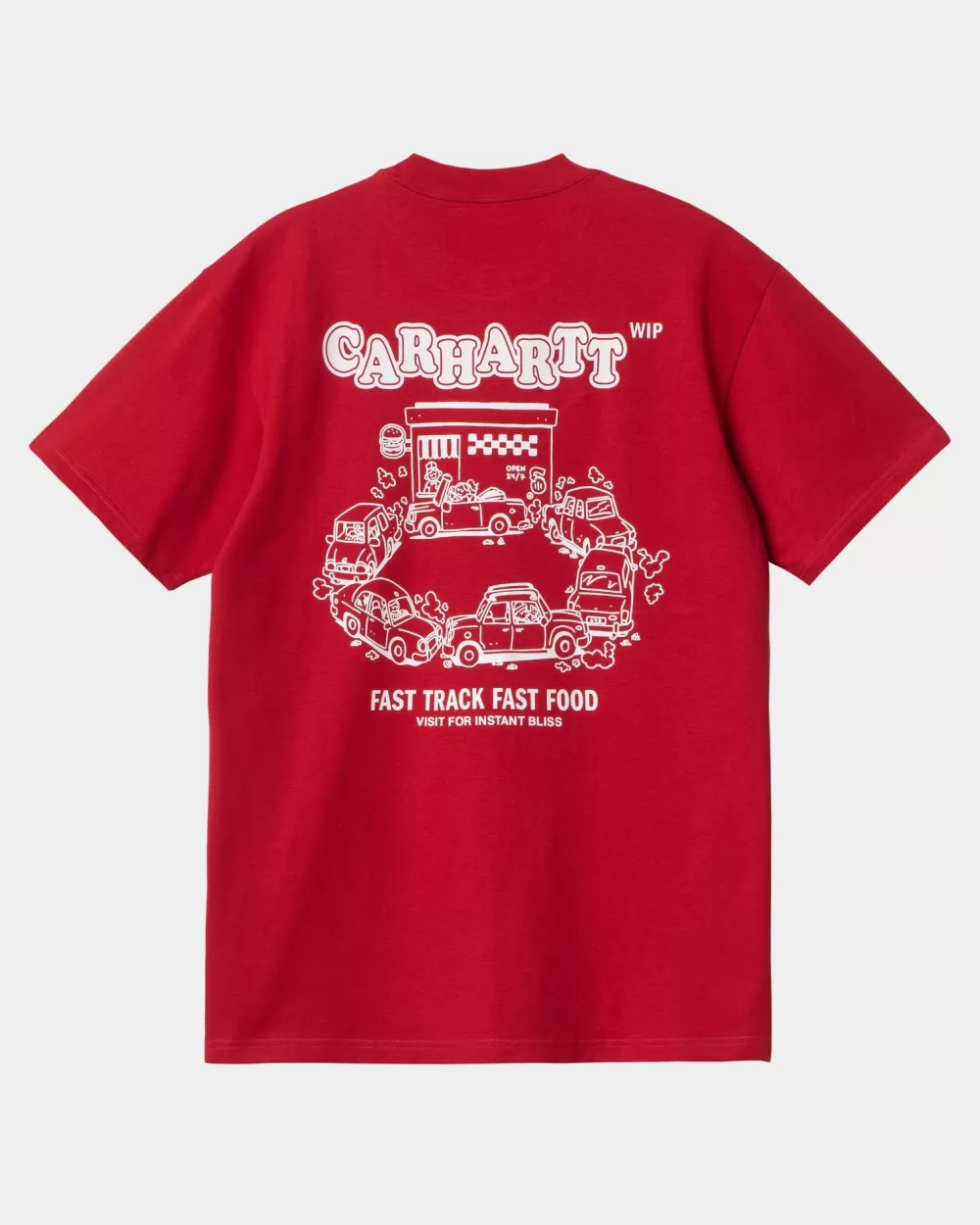 Mænd Carhartt WIP Fastfood T-Shirt | Samba