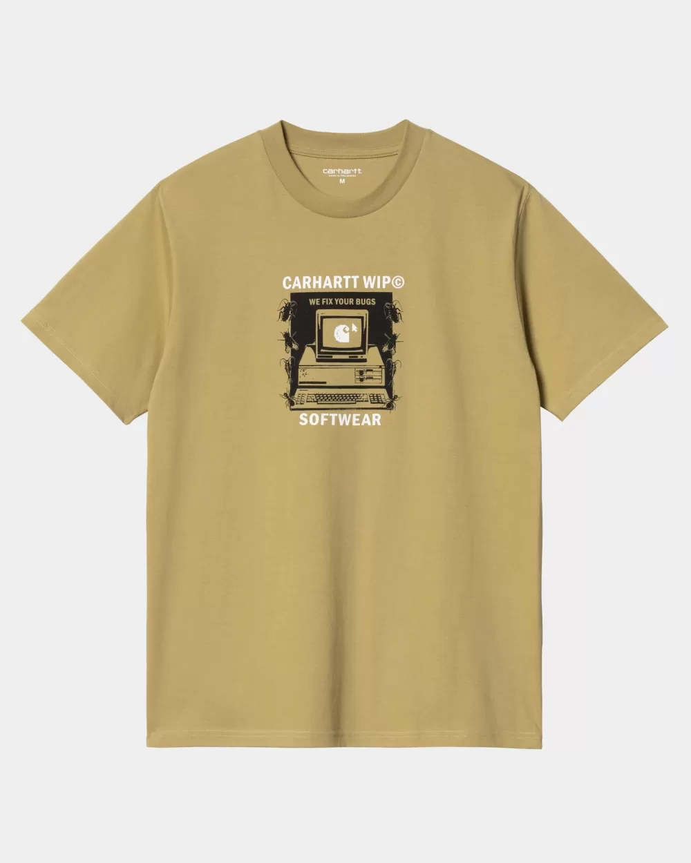 Mænd Carhartt WIP Fixed Bugs T-Shirt | Agat