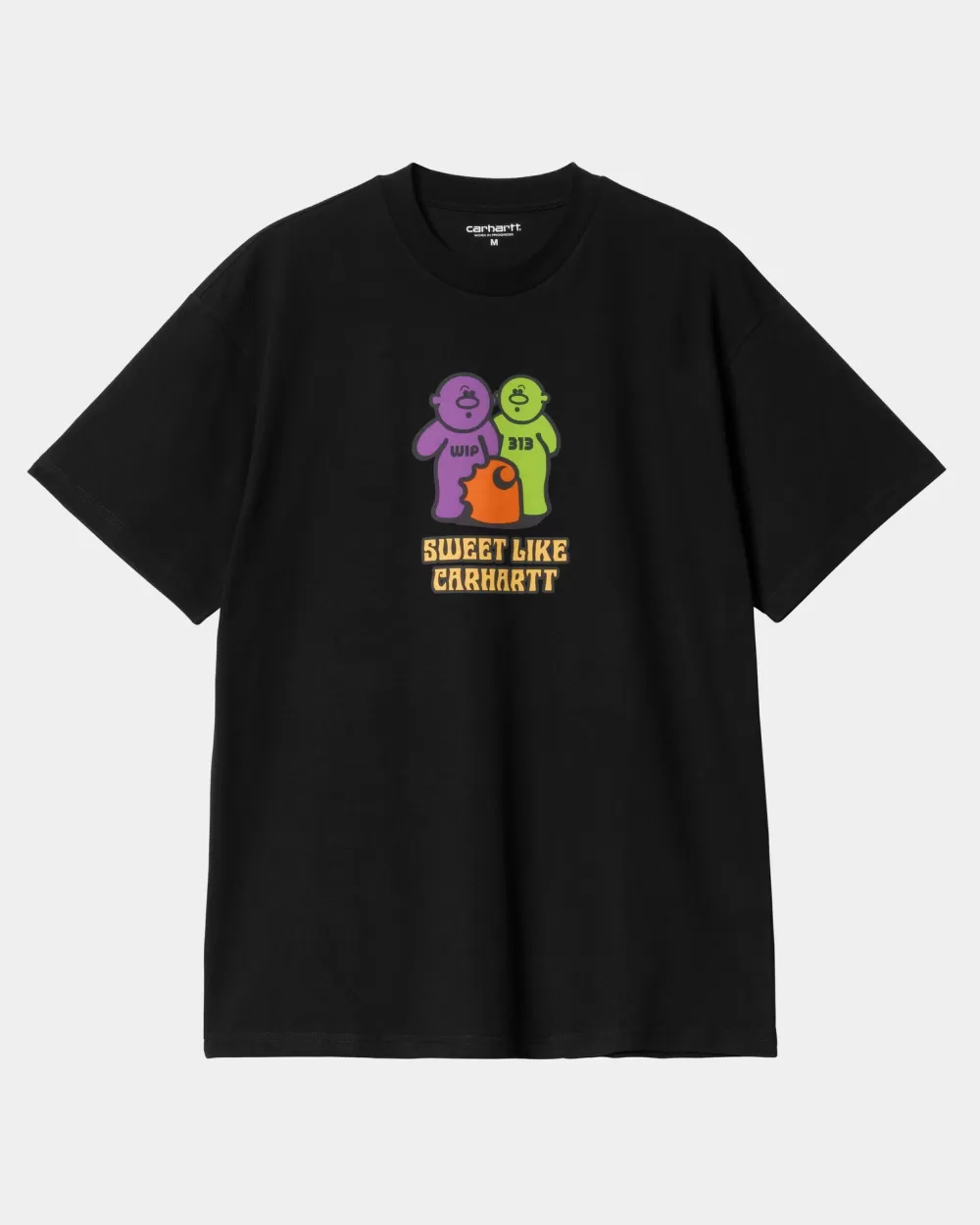 Mænd Carhartt WIP Gummy T-Shirt | Sort