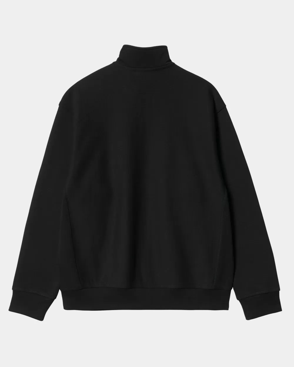 Mænd Carhartt WIP Half Zip American Script Sweatshirt | Sort