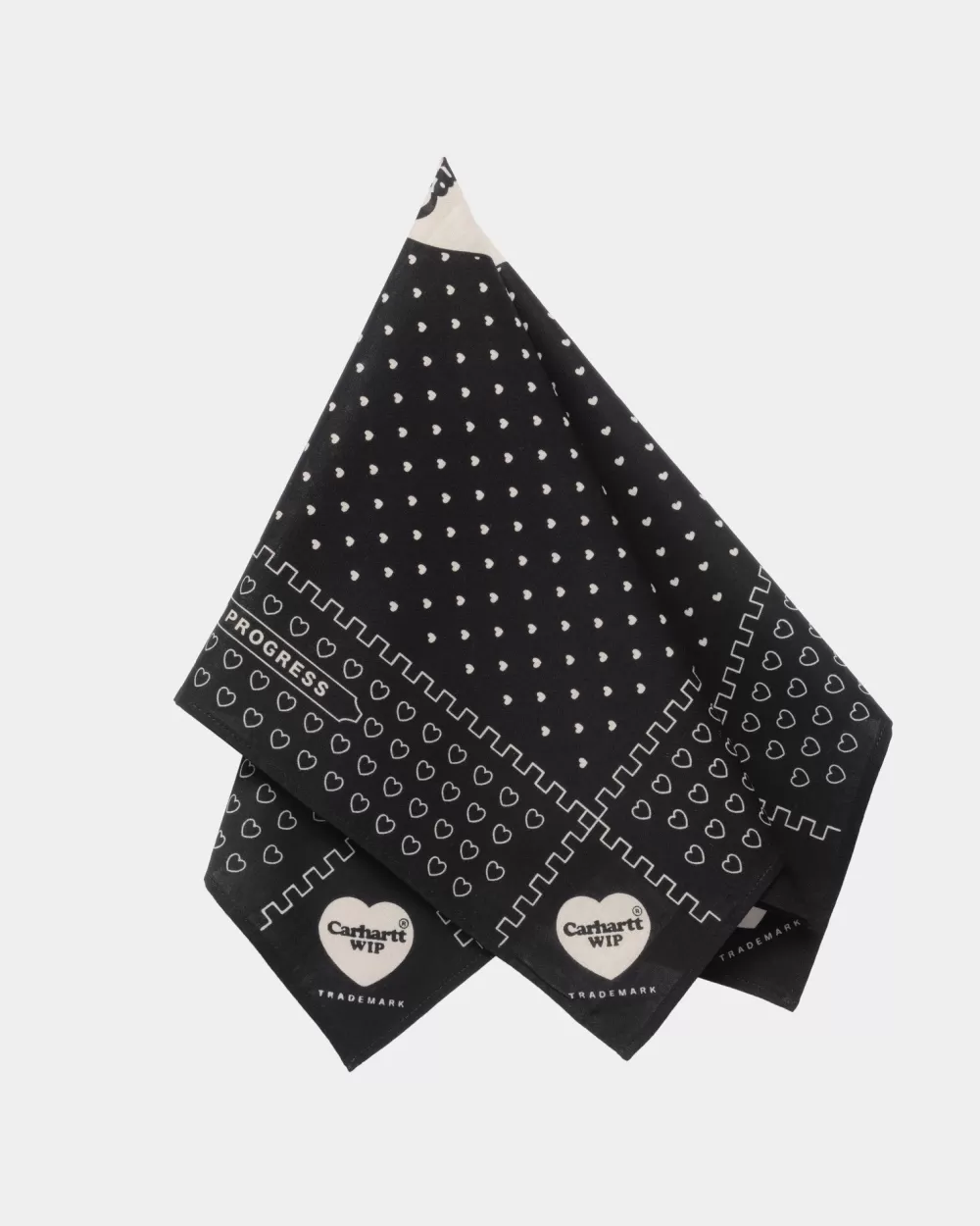 Mænd Carhartt WIP Hjertetryk Bandana | Sort