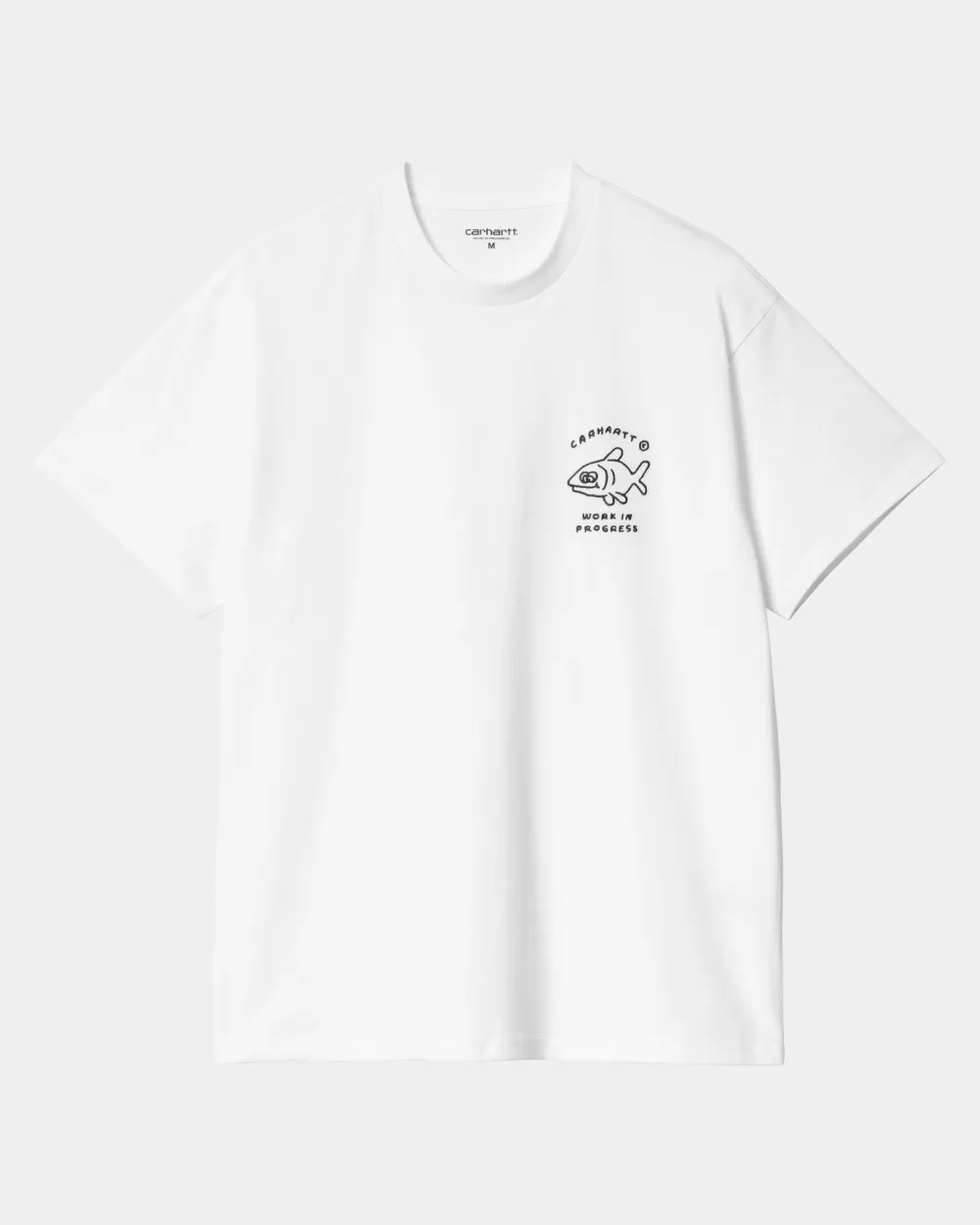 Mænd Carhartt WIP Ikoner T-Shirt | Hvid Sort