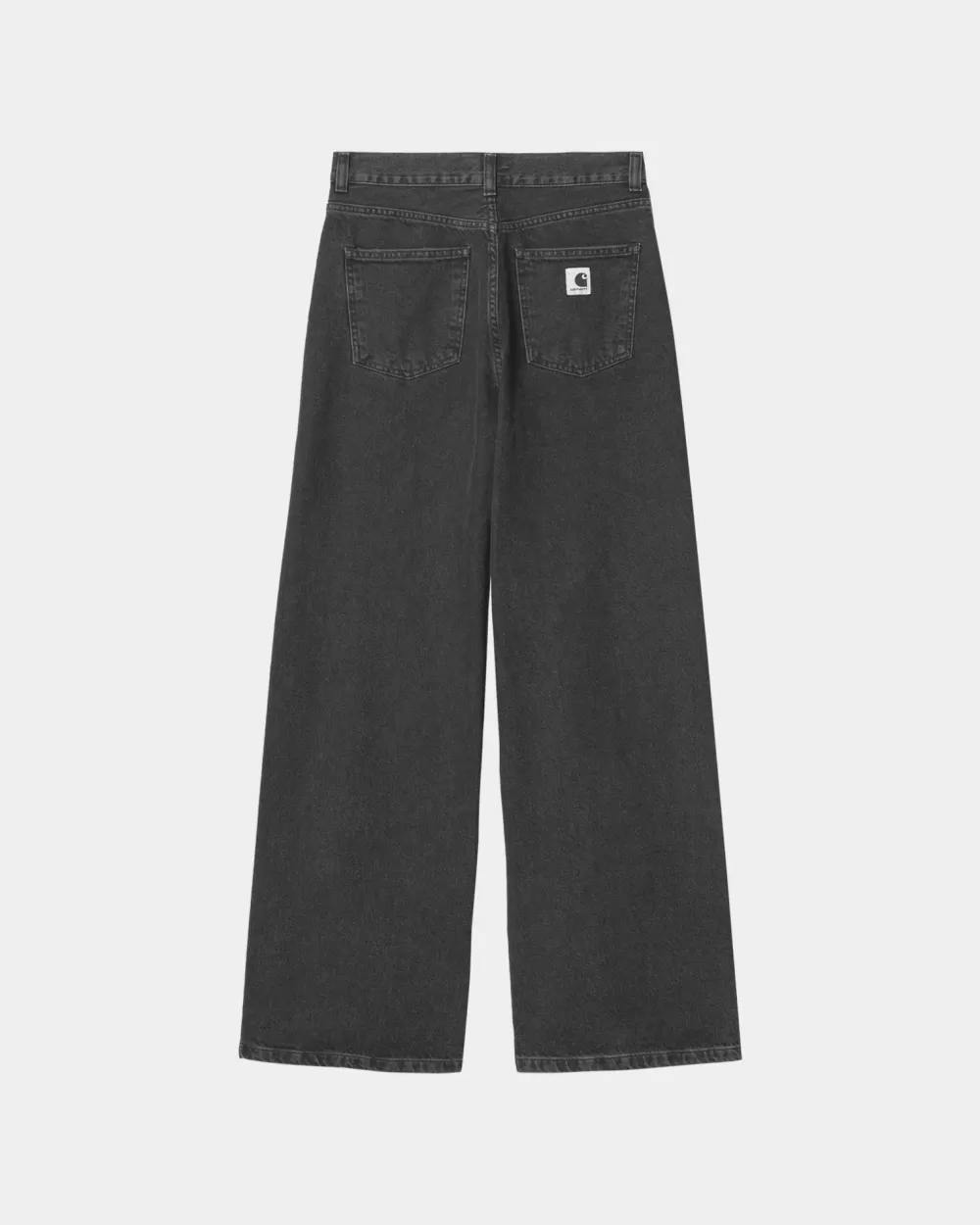 Kvinder Carhartt WIP Jane Pant | Sort (Heavy Stone Vask)