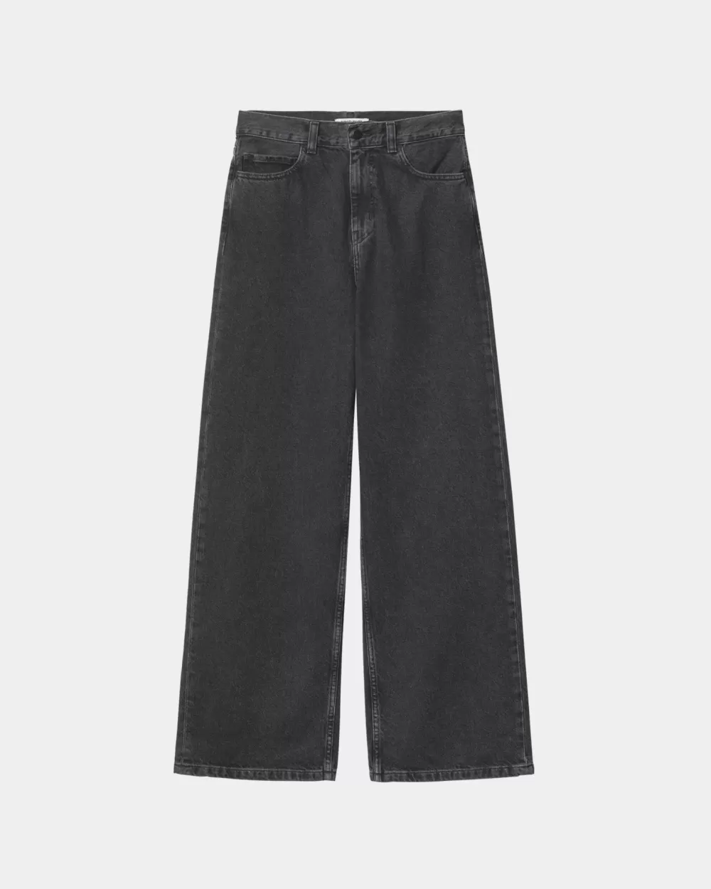 Kvinder Carhartt WIP Jane Pant | Sort (Heavy Stone Vask)