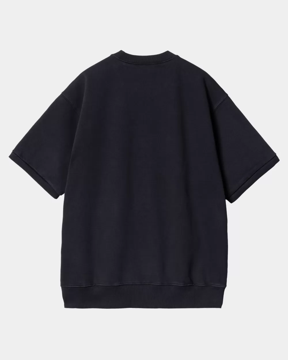 Mænd Carhartt WIP Klasse 89 Kortaermet Sweatshirt | Dark Navy