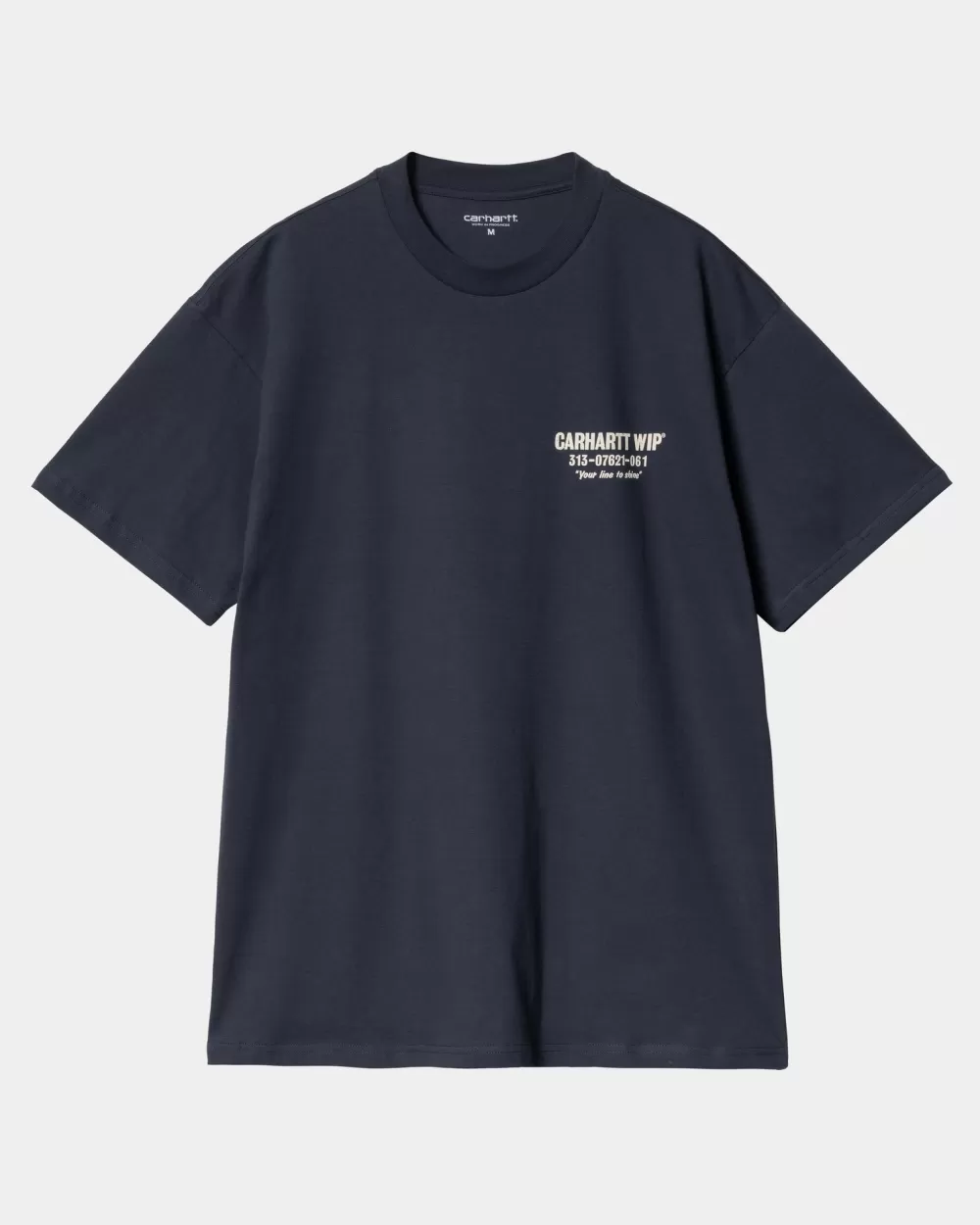 Mænd Carhartt WIP Less Troubles T-Shirt | Bla / Voks