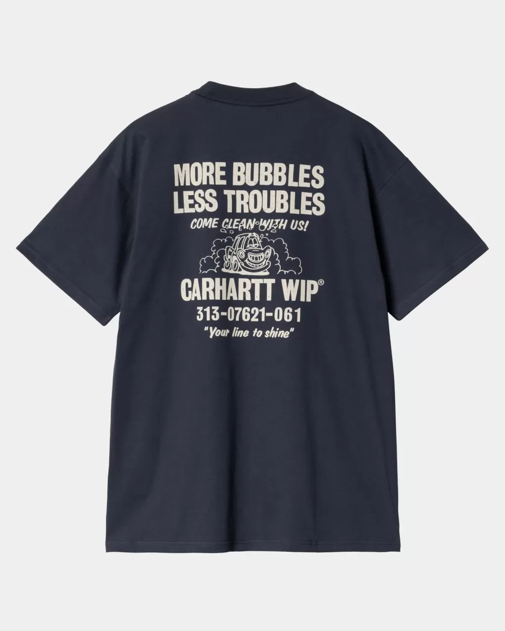 Mænd Carhartt WIP Less Troubles T-Shirt | Bla / Voks