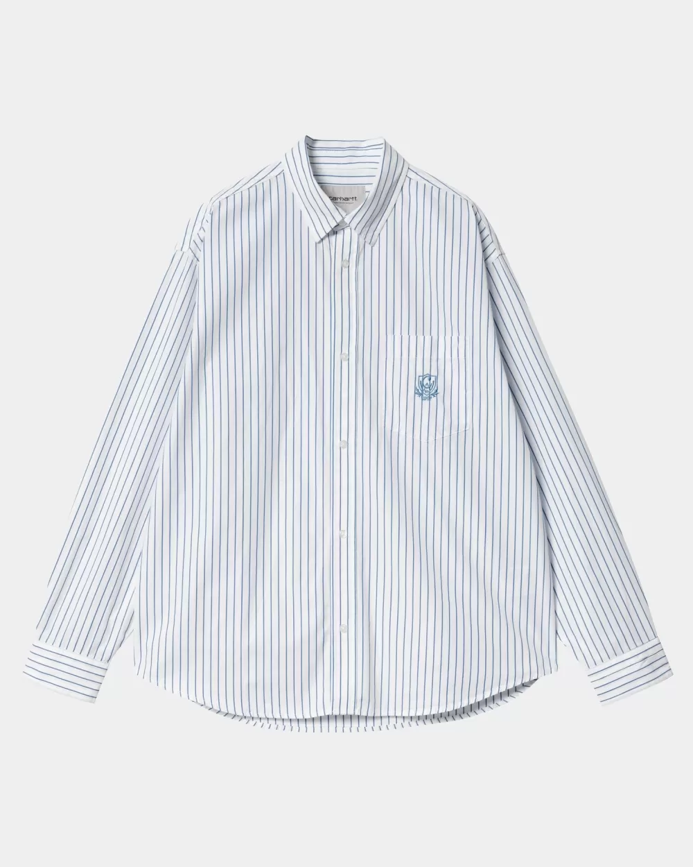 Mænd Carhartt WIP Linus Stripe Skjorte | Blege