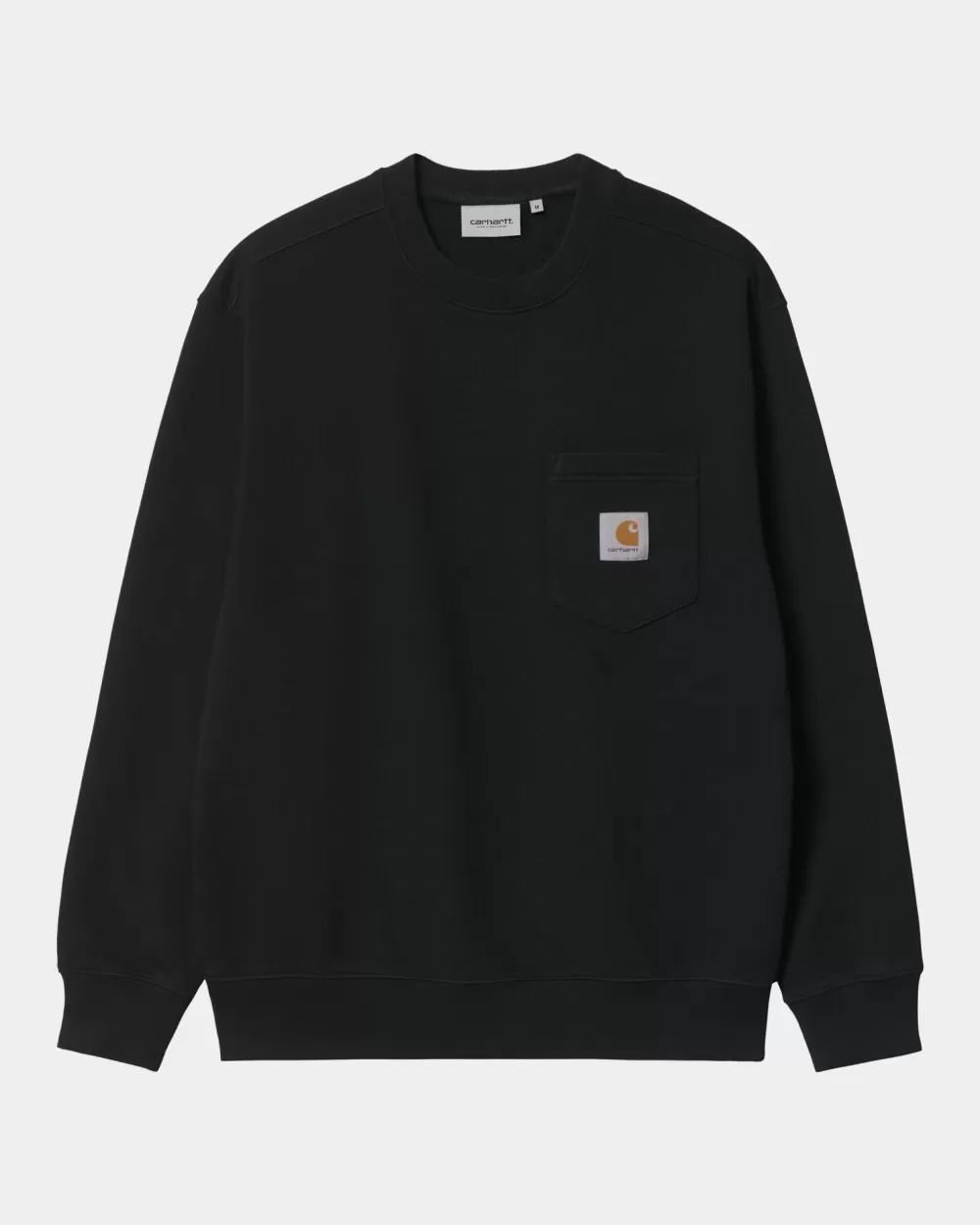 Mænd Carhartt WIP Lomme Sweatshirt | Sort