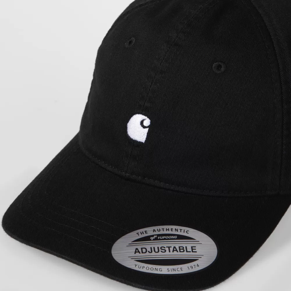 Carhartt WIP Madison Logo Kasket | Sort Hvid