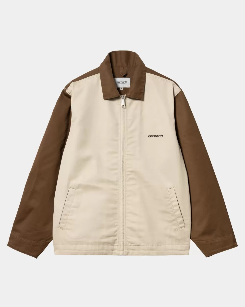 Mænd Carhartt WIP Modul Script Jacket | Tommer/Vaeg (Stiv)