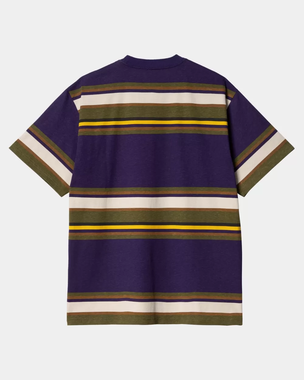 Mænd Carhartt WIP Morcom Stripe T-Shirt | Tyrian