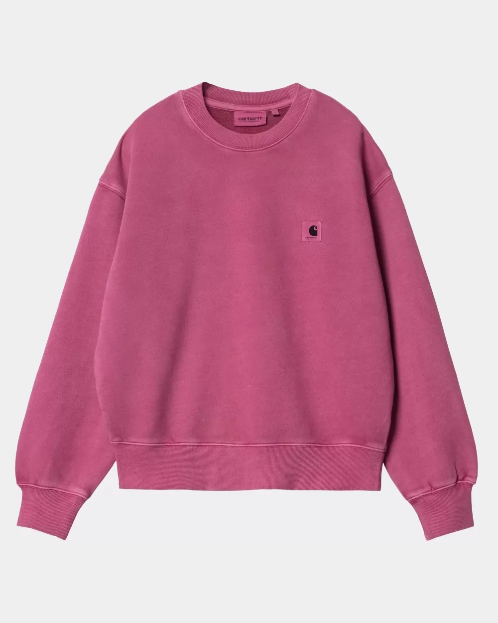 Kvinder Carhartt WIP Nelson Sweatshirt Til Kvinder | Magenta