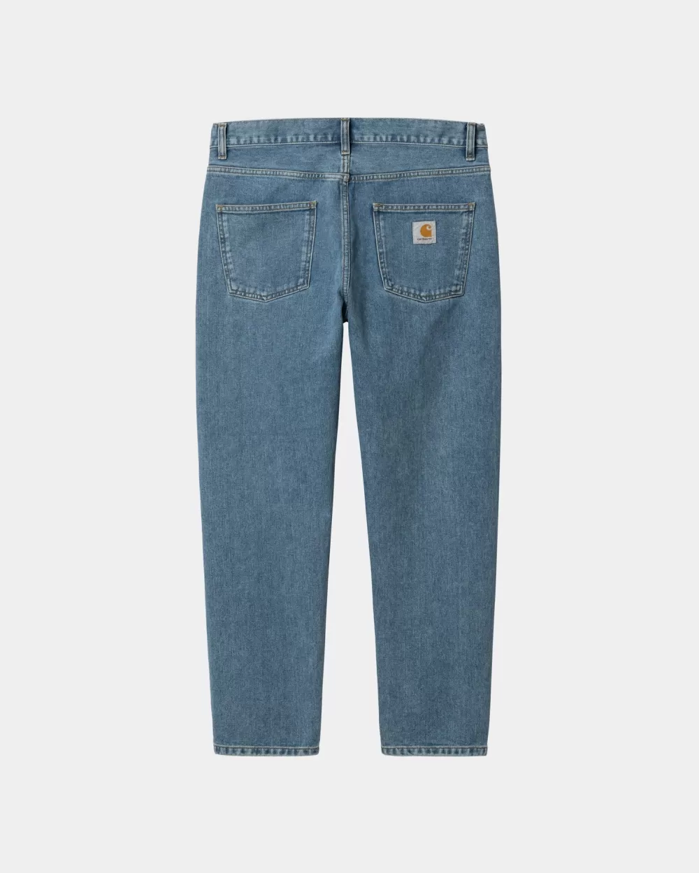 Mænd Carhartt WIP Newel Pant | Bla (Sten Bleget)