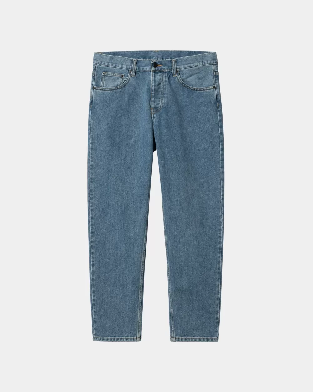 Mænd Carhartt WIP Newel Pant | Bla (Sten Bleget)