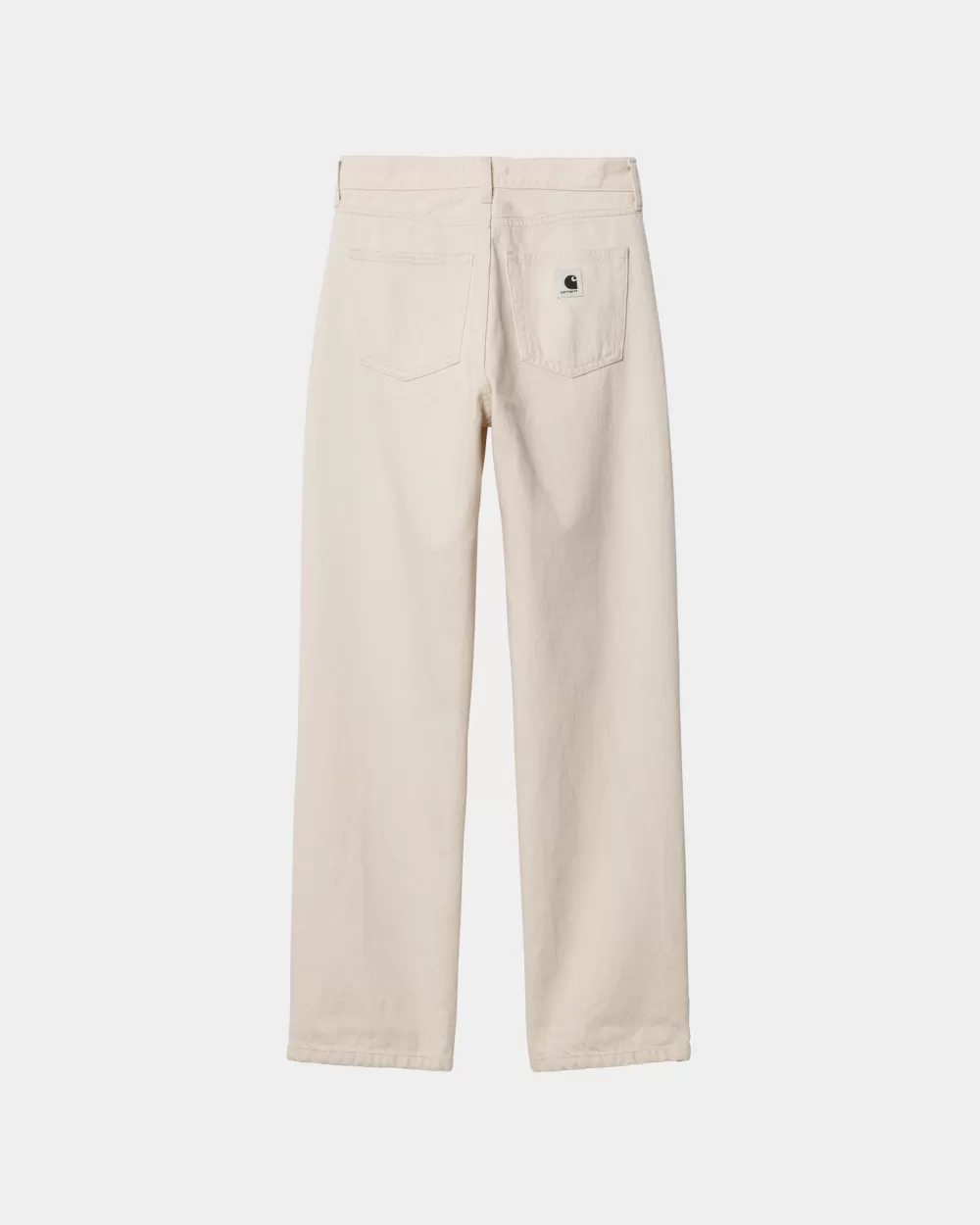 Kvinder Carhartt WIP Noxon Pant - Twill | Naturlig (Stenvasket)