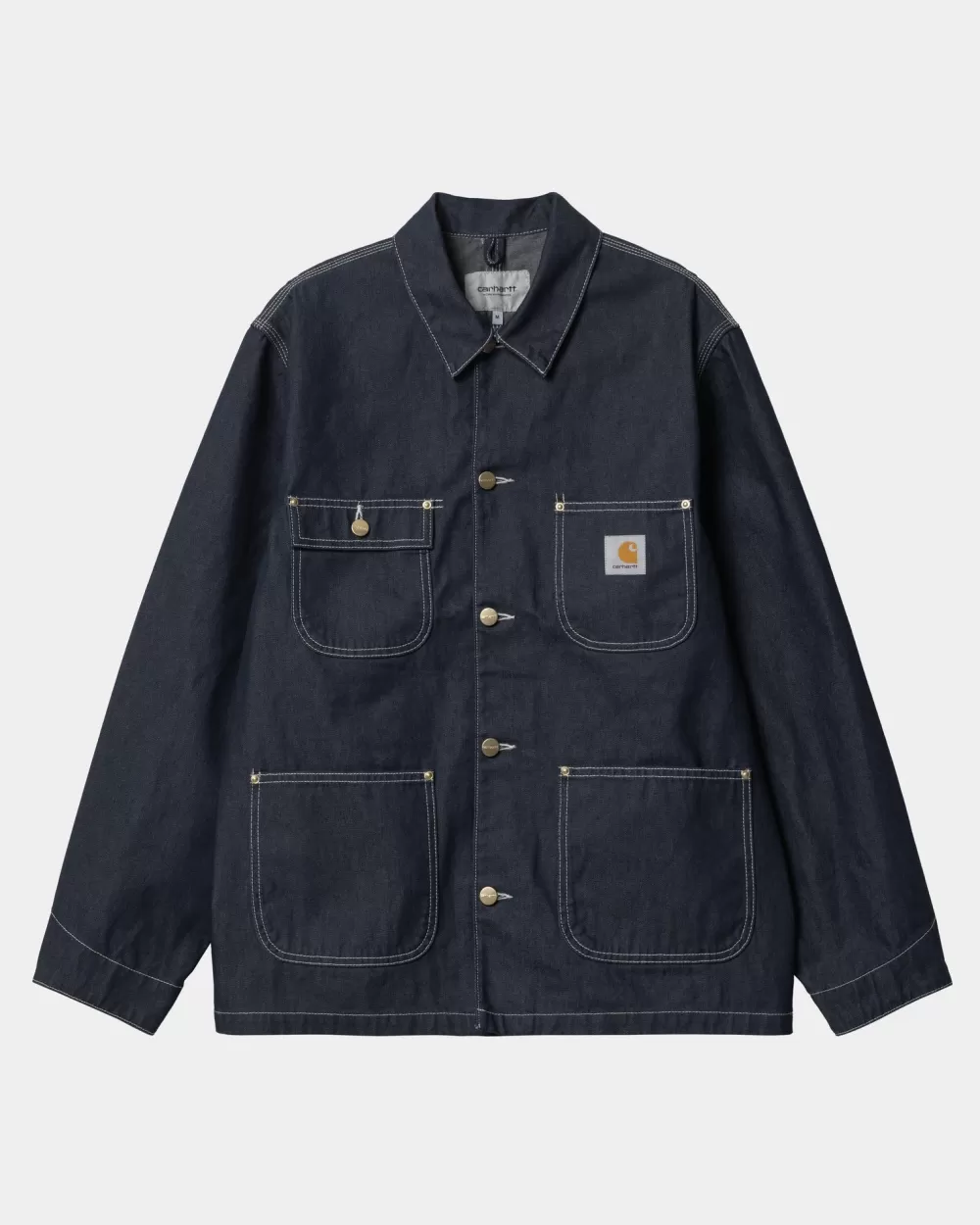 Mænd Carhartt WIP Og Chore Coat (Forar) | Bla (En Vask)