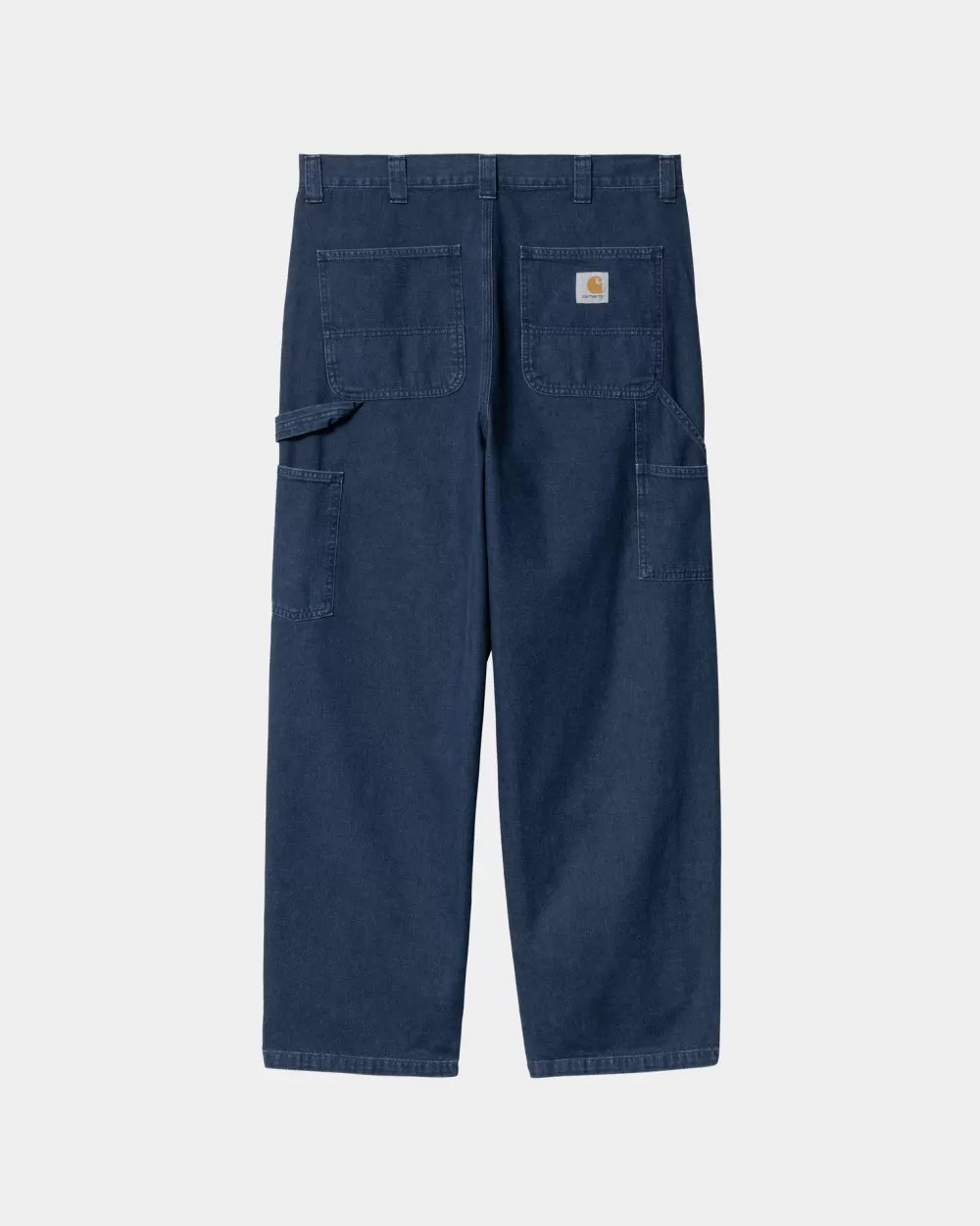 Mænd Carhartt WIP Og Loose Fit Single Knee Pant | Bla (Stenvasket)