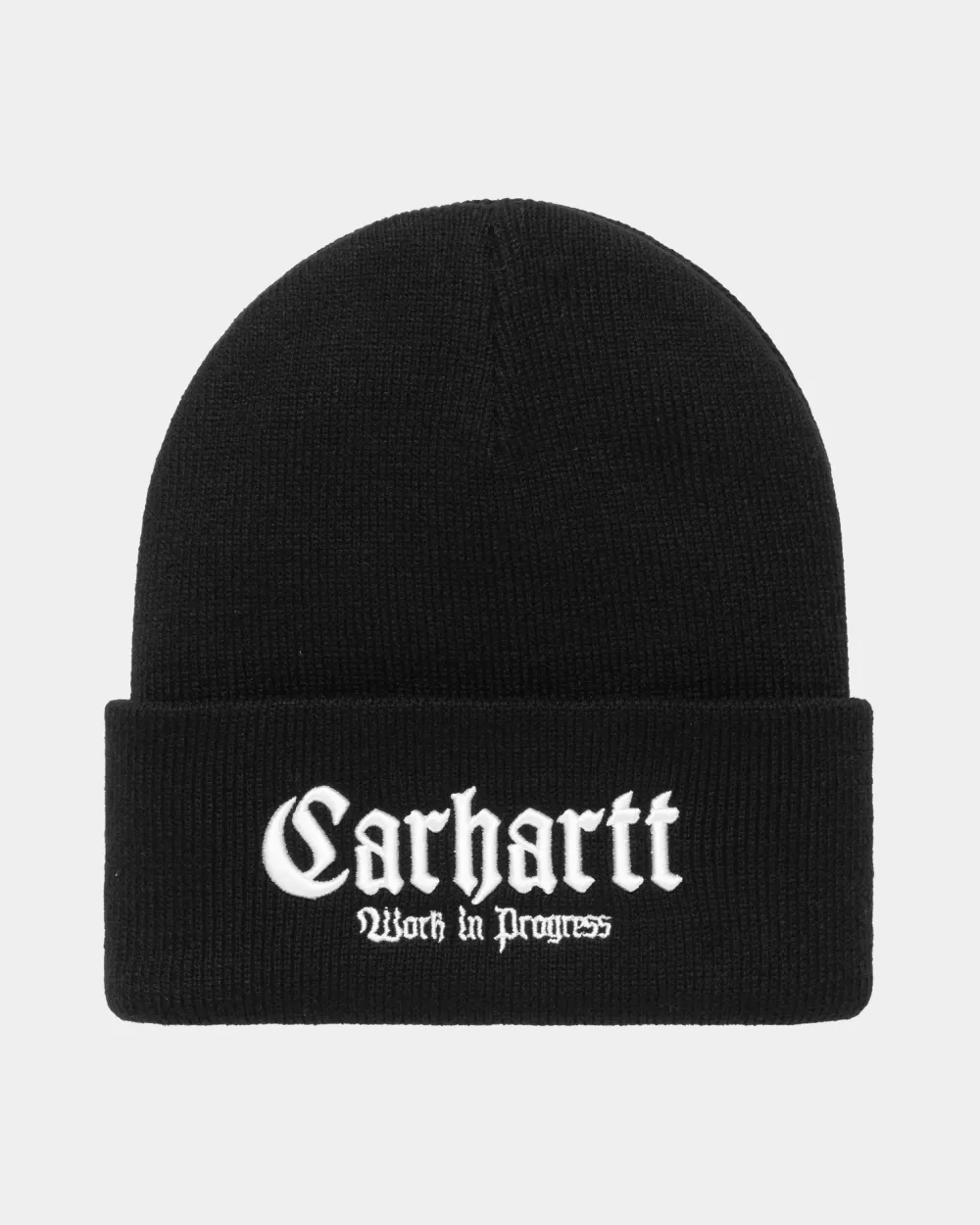 Carhartt WIP Onyx Beanie | Sort Hvid