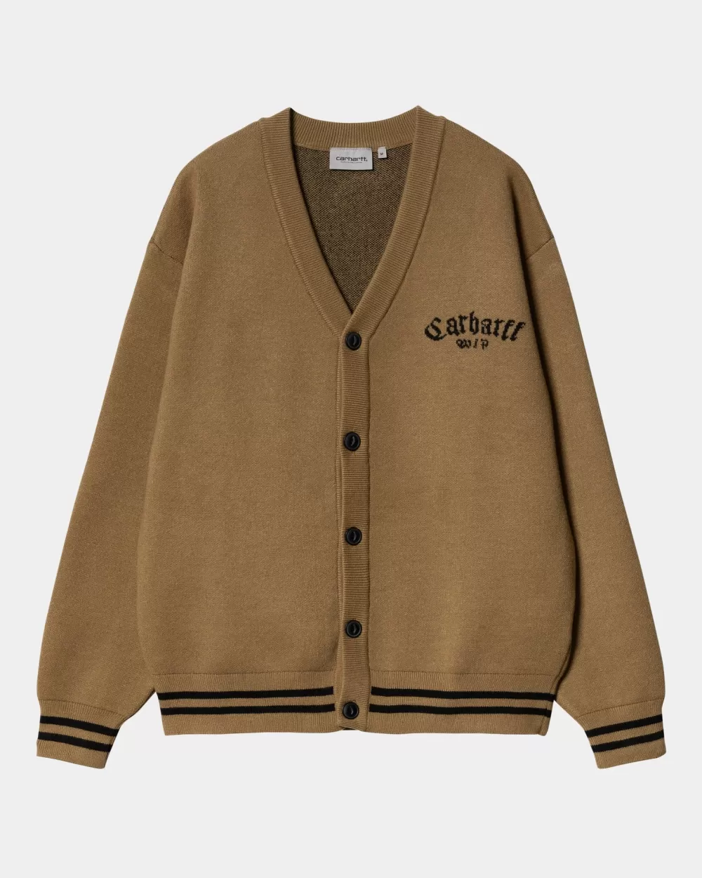 Mænd Carhartt WIP Onyx Cardigan | Hamilton Brun / Sort