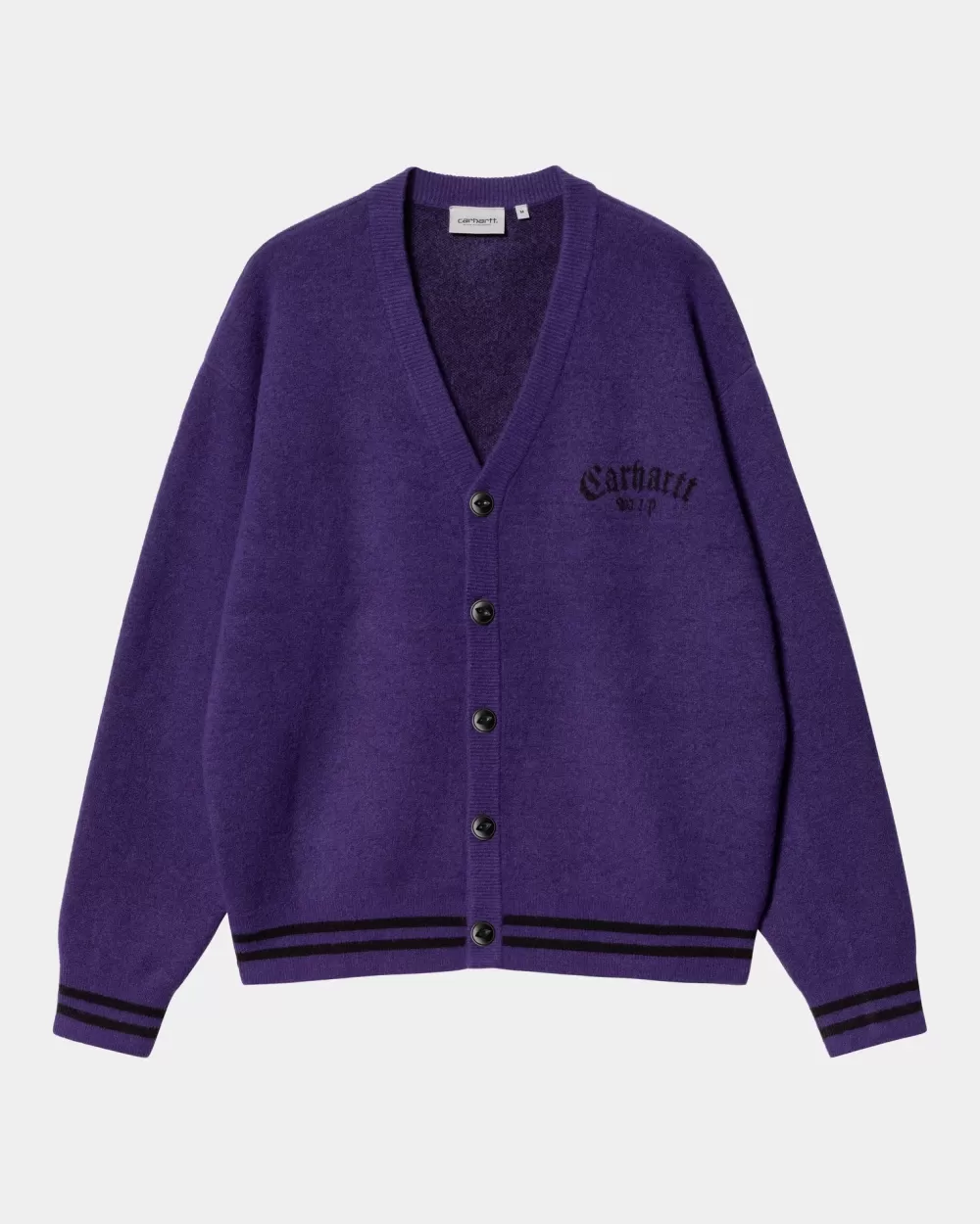 Mænd Carhartt WIP Onyx Cardigan | Tyrian / Sort