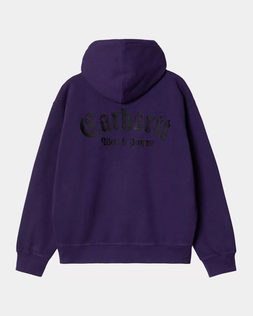 Mænd Carhartt WIP Onyx Script Sweatshirt Med Haette | Tyrian