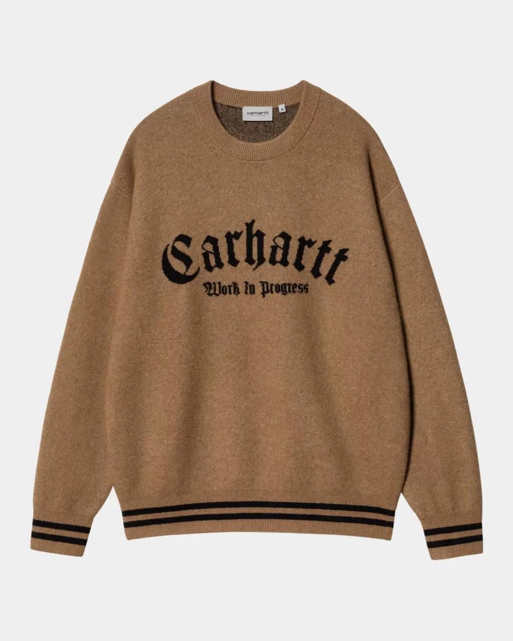 Mænd Carhartt WIP Onyx Sweater | Hamilton Brun / Sort