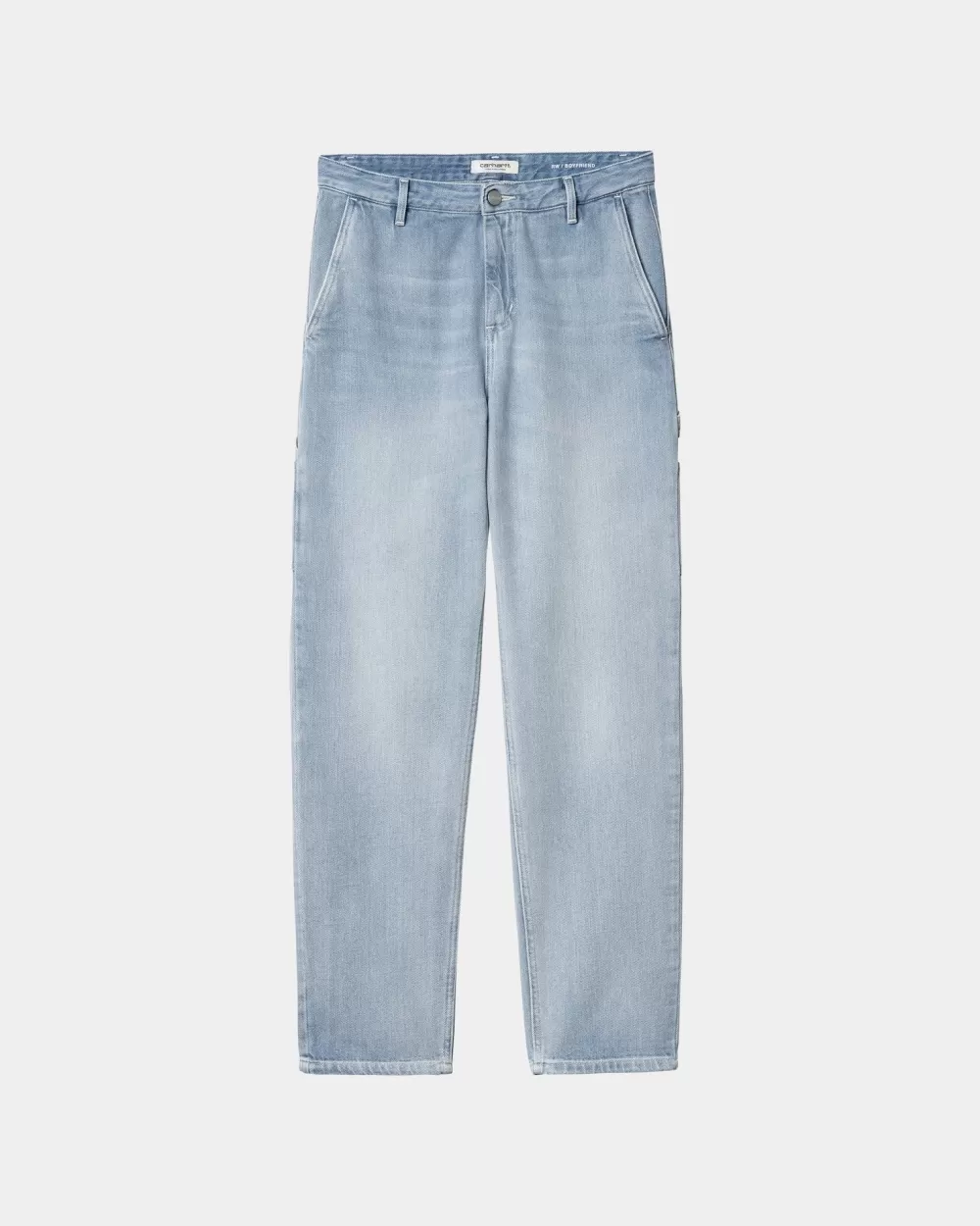 Kvinder Carhartt WIP Pierce Pant - Denim | Bla (Lysesten Vasket)