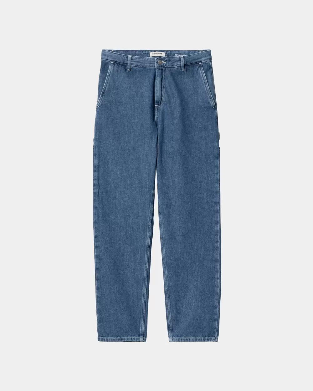 Kvinder Carhartt WIP Pierce Pant - Denim | Bla (Stenvasket)