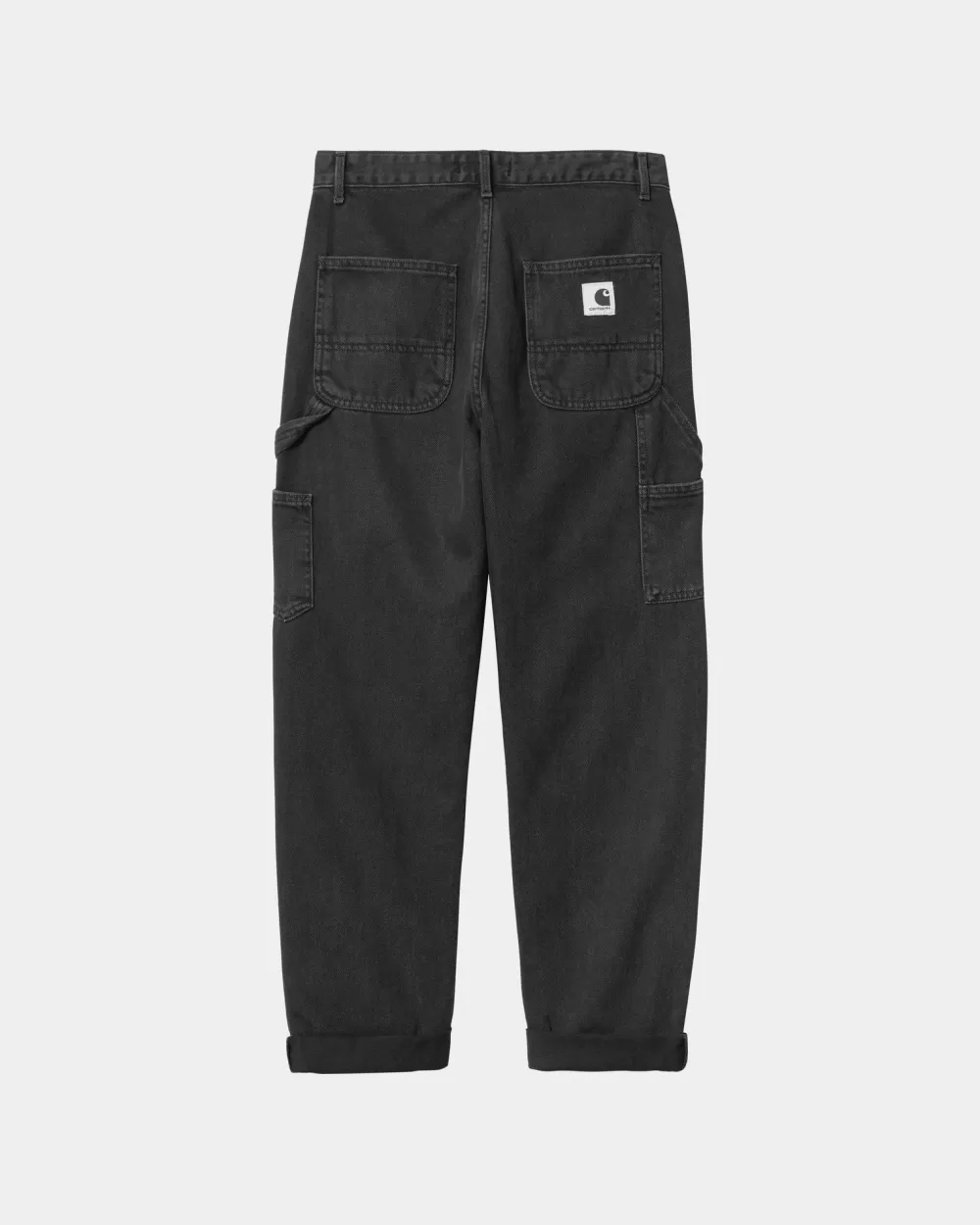 Kvinder Carhartt WIP Pierce Pant - Denim | Sort (Stenvasket)