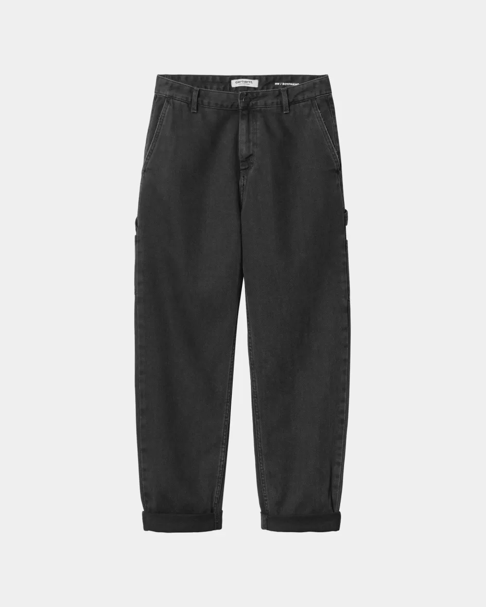 Kvinder Carhartt WIP Pierce Pant - Denim | Sort (Stenvasket)