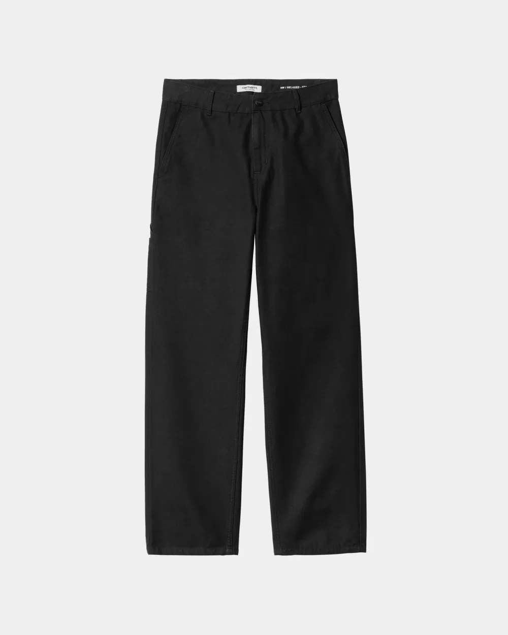 Kvinder Carhartt WIP Pierce Pant Straight - Canvas | Sort