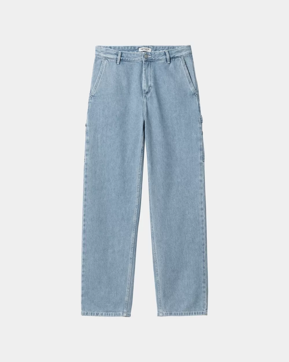 Kvinder Carhartt WIP Pierce Pant Straight - Denim | Bla (Sten Bleget)