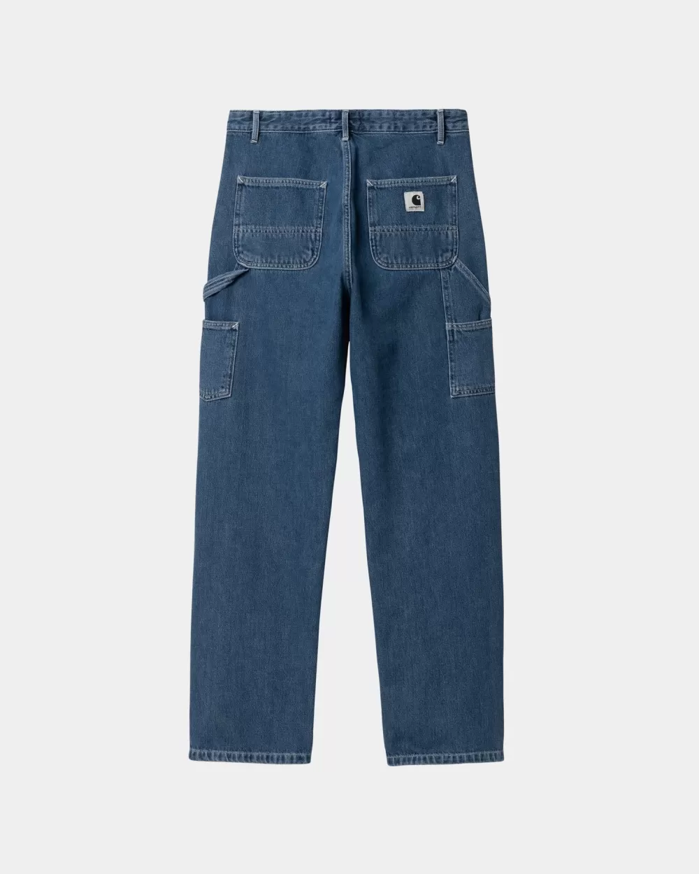 Kvinder Carhartt WIP Pierce Pant Straight - Denim | Bla (Stenvasket)