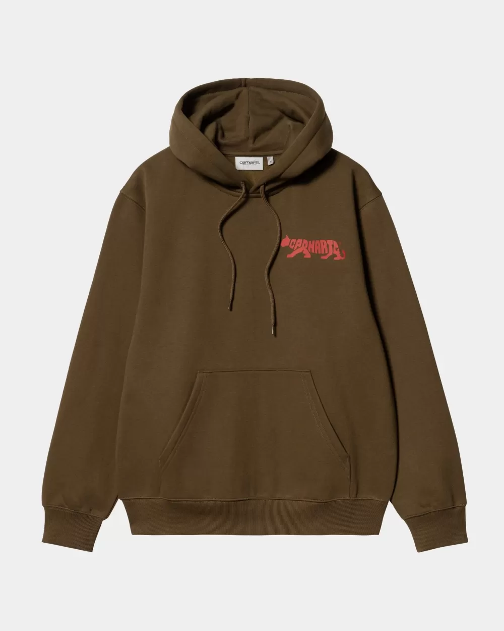 Mænd Carhartt WIP Rocky Script Sweatshirt Med Haette | Tommer