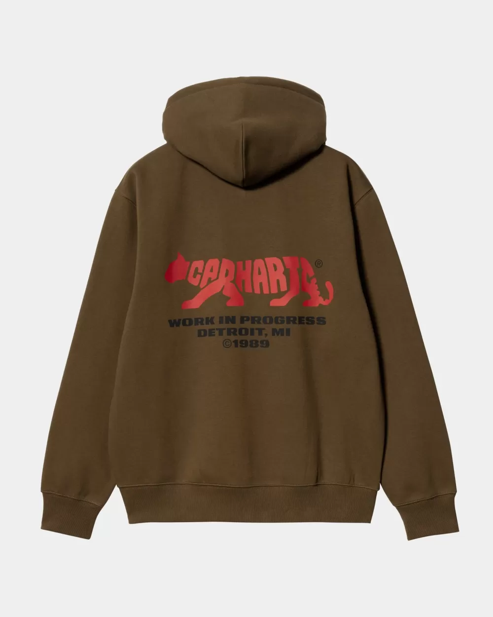 Mænd Carhartt WIP Rocky Script Sweatshirt Med Haette | Tommer