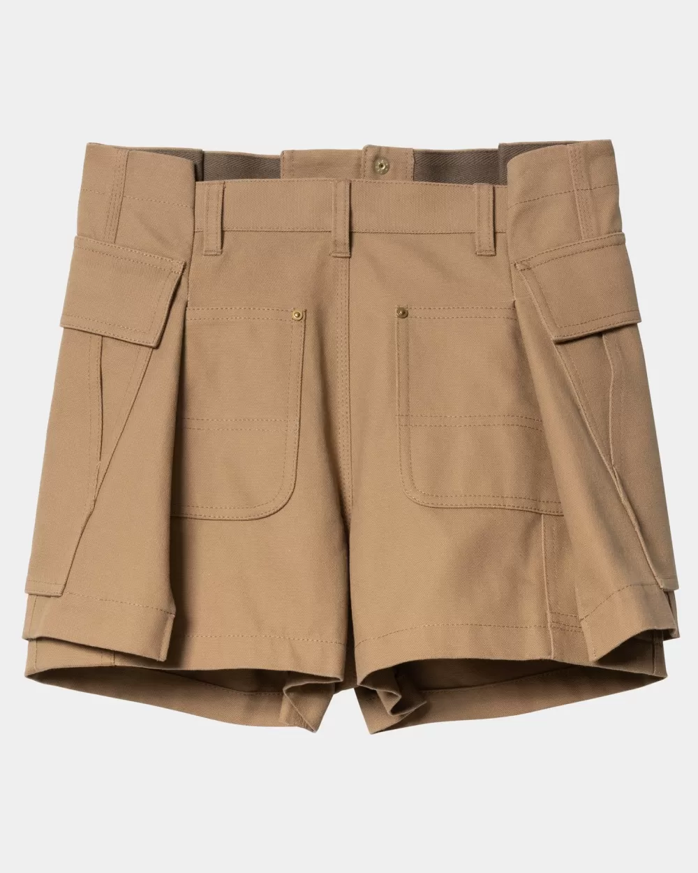 Kvinder Carhartt WIP Sacai X Andeshorts Til Kvinder | Beige