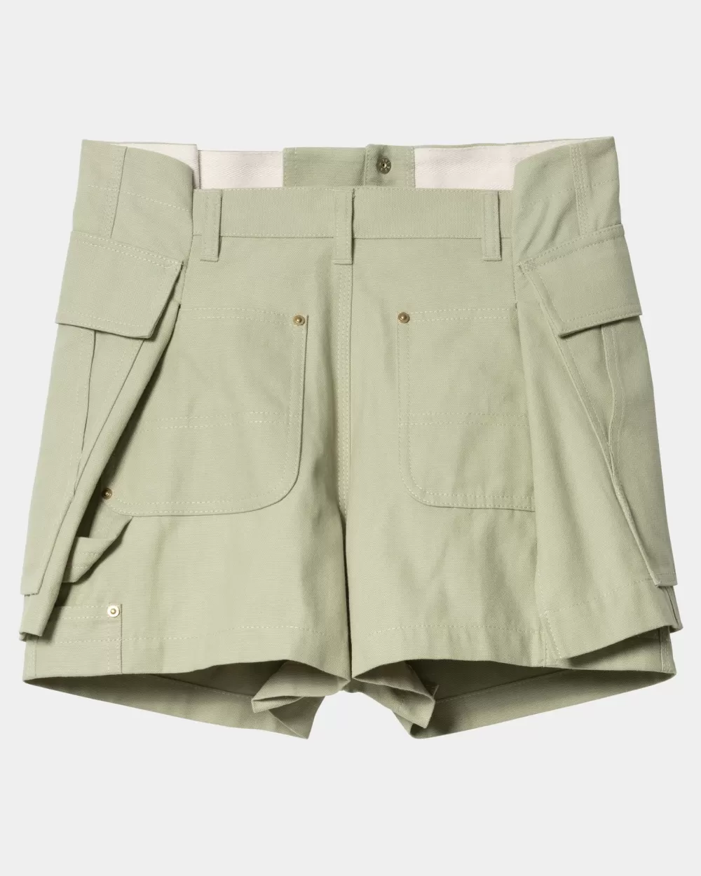 Kvinder Carhartt WIP Sacai X Andeshorts Til Kvinder | Lysegron